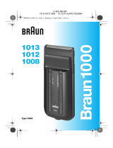 Braun 1013, 1012, 1008, 1000 Руководство пользователя