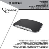Gembird UHB-MP-224 Руководство пользователя