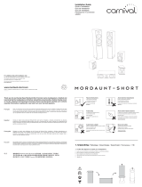Mordaunt-Short Carnival 2 stand mount Инструкция по установке