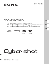 Sony DSC-T99D Руководство пользователя