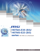 MSI H67MA-E35 (B3) Руководство пользователя