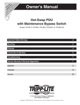 Tripp Lite Hot-Swap PDUs Инструкция по применению