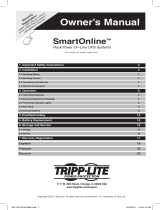 Tripp Lite SmartOnline, 3kVA Инструкция по применению