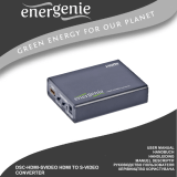 Energenie DSC-HDMI-SVIDEO Руководство пользователя