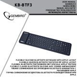 Gembird KB-BTF3-B-US Руководство пользователя