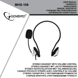 Gembird MHS-108 Руководство пользователя