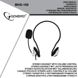 Gembird MHS-108-B Руководство пользователя