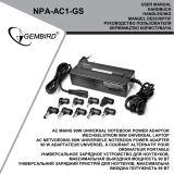 Gembird NPA-AC1-GS Руководство пользователя