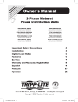Tripp Lite PDU3MV6H50 Инструкция по применению