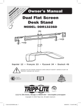 Tripp Lite Dual Flat Screen Desk Stand Инструкция по применению