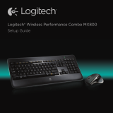 Logitech Wireless Performance Combo MX800 Инструкция по установке