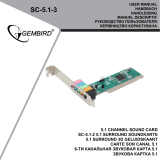 Gembird SC-5.1-3 Руководство пользователя