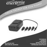 Energenie EG-UPS-DC-001 Руководство пользователя