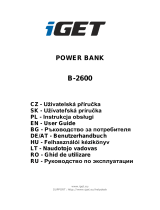 iGET Li-ion, 6600 mAh Руководство пользователя