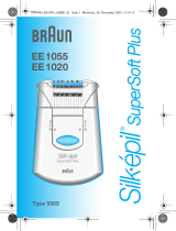 Braun EE1055, E1020, Silk-épil SuperSoft Руководство пользователя