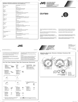 JVC CS-FS60 Руководство пользователя