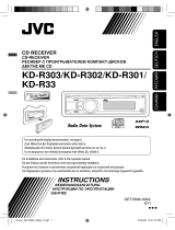 JVC KD-R33 Руководство пользователя