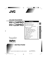 JVC HV-L34PRO Руководство пользователя