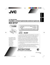 JVC KD-S747 Руководство пользователя