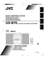 JVC UX-B70 Руководство пользователя