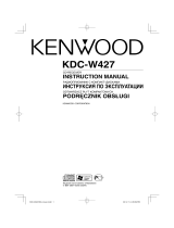 Kenwood KDC-W427 Руководство пользователя