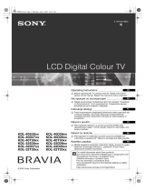 Sony BRAVIA KDL-32D28 Руководство пользователя