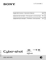 Sony Cyber-shot DSC-W515PS Руководство пользователя