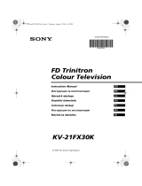 Sony KV-21FX30K Руководство пользователя