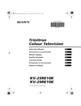 Sony KV-25RE10K Руководство пользователя