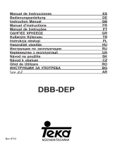 Teka Kutchentechnik DBB-DEP Руководство пользователя