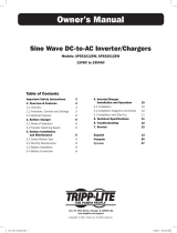 Tripp Lite APS Sine Wave Inverter Руководство пользователя