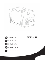 GYS MAGYS W5S-4 L WATER COOLED WIRE FEEDER Инструкция по применению