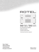 Rotel RMB-1575 Инструкция по применению