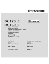 Beyerdynamic iDX 160 iE Руководство пользователя