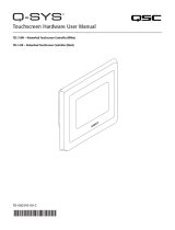 QSC Q-Sys Touch Screen Controller - 3 Руководство пользователя