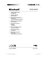 EINHELL TE-AG 125/750 Kit (4430885) Руководство пользователя