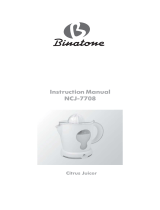 Binatone NCJ-7708 Руководство пользователя