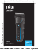 Braun cruZer6 clean shave Руководство пользователя