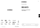 Yamaha BD-S473 Bl Руководство пользователя