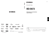 Yamaha BD-S673 Black Руководство пользователя
