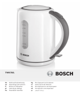 Bosch VILLAGE WHITE KETTLE Руководство пользователя