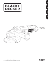 Black & Decker G850 Руководство пользователя