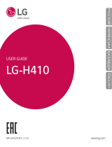 LG LGH410.AESPUK Руководство пользователя