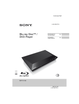 Sony BDP-S1100 Руководство пользователя