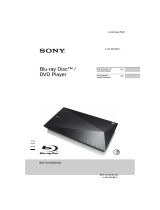 Sony BDP-S4100 Руководство пользователя