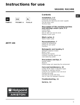 Hotpoint ARTF 104 (EU) Руководство пользователя