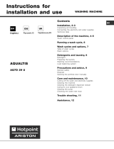 Hotpoint AQ7D 29 U (EU) /1B Руководство пользователя