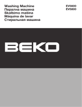 Beko Washer EV5800 Руководство пользователя