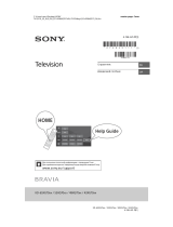 Sony KD-55XG7096 Руководство пользователя