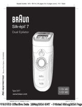 Braun Dual Epilator 7-751 WD, 7-721 WD, Silk-épil 7 Руководство пользователя